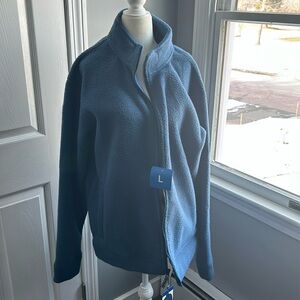 Men’s Large NWT Orvis fleece zippered jacket